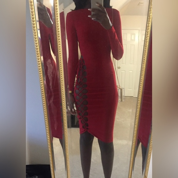 Lopez Lace Up Dress - Picture 3 of 3